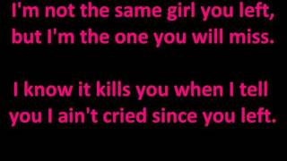 From Above - Not The Same Girl LYRICS HD