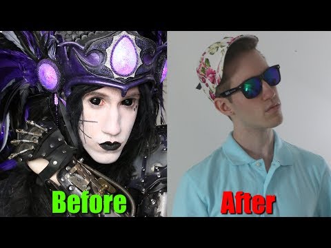 Goth to Preppy (TRANSFORMATION)