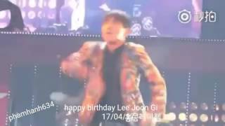 Lee Joon Gi _ The short video at &quot;Thank you again&quot; in Seoul 15/04/17