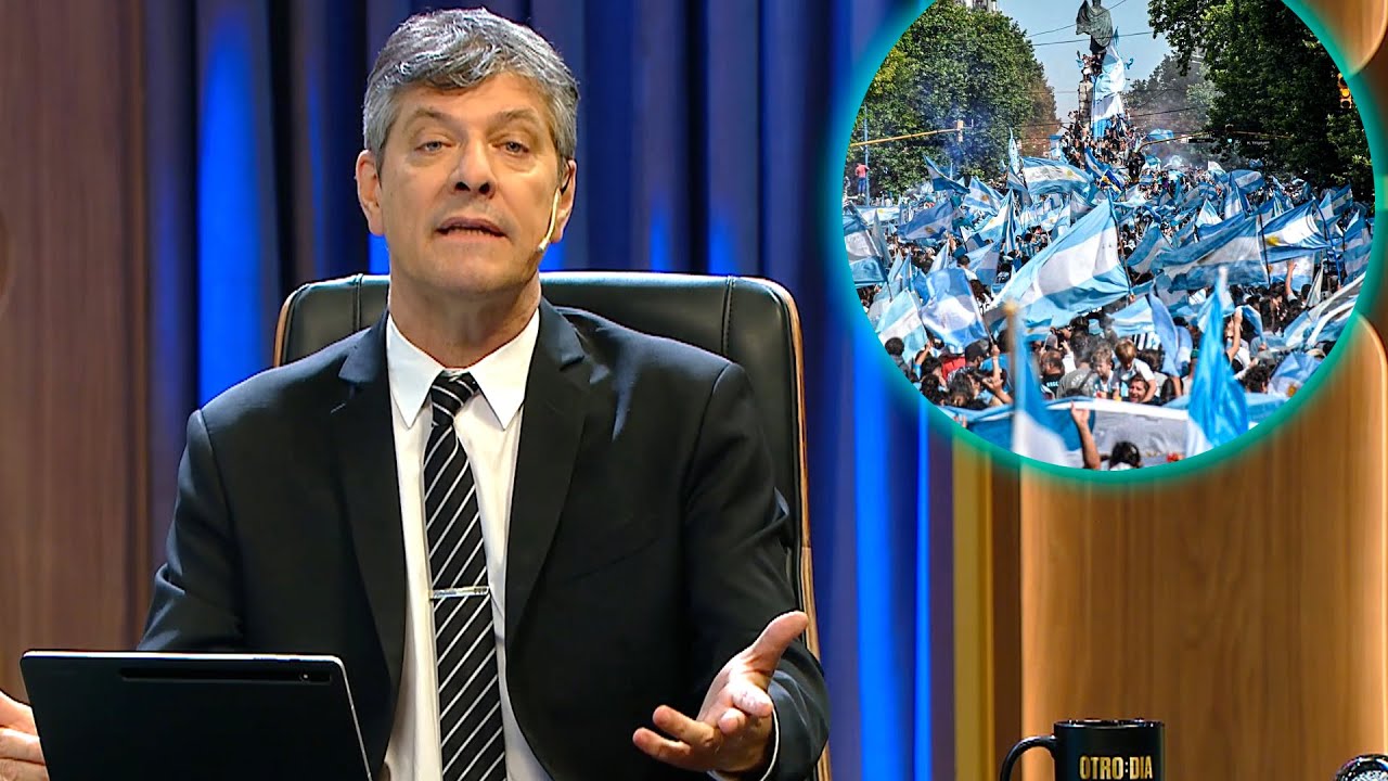 Pergolini aprovechó para una linda reflexión al recordar el título de Argentina en el Mundial 2022