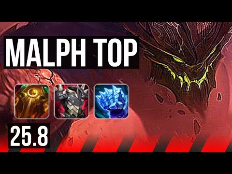 MALPHITE vs JAYCE (TOP) | 7/2/6, Godlike | EUW Diamond | 25.8