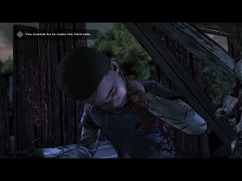 The Walking Dead Season 4 Episode 4 - AJ Kills Tenn - Tenn Death Scene
