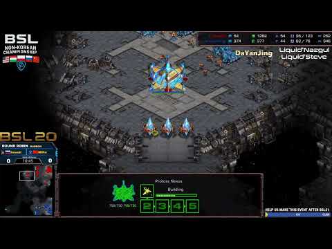 BSL20 Non-Korean Champs - MIHU vs DEWALT - Round Robin Group Stage - bo3 #broodwar