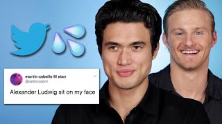 BuzzFeed | Charles Melton And Alexander Ludwig Read Thirst Tweets