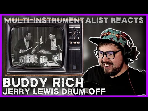 Drummer Reacts to Buddy Rich and Jerry Lewis Drum-off | 1955
