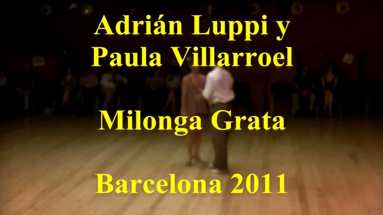 Paula Villarroel y Adrian Luppi