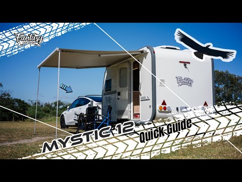 12ft Small Caravan with Ensuite - Mystic 12