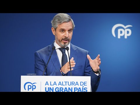 El vicesecretario de Economía, Juan Bravo, ofrece una rueda de prensa.