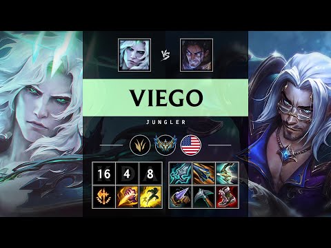 Viego Jungle vs Sylas: Quadra Kill, Legendary - NA Challenger Patch 14.16