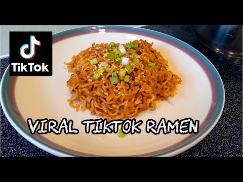 Viral TikTok Ramen | Viral TikTok Ramen Noodles Recipe