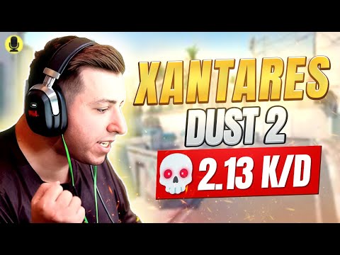 XANTARES POV: INSANE DUST2 DOMINATION | 2.13 K/D FACEIT CS2 GAMEPLAY 🔥