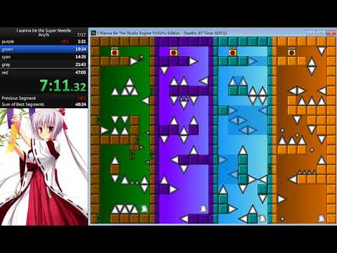 I wanna be the super needle - Any% in 35:58