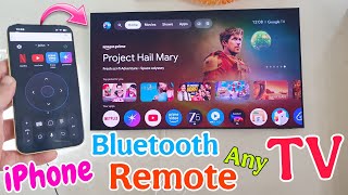 Smart TV Remote In iPhone | How To Use Iphone As Remote In Android TV | iPhone Remote For Smart TV
