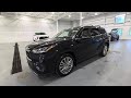 2022 Toyota Highlander PLATINUM / V6 3.5L / APPLE CARPLAY / CUIR / JBL ++-video