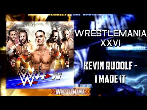 WWE: WrestleMania 26 - Kevin Rudolf - I Made It [Official Theme] + AE (Arena Effects)