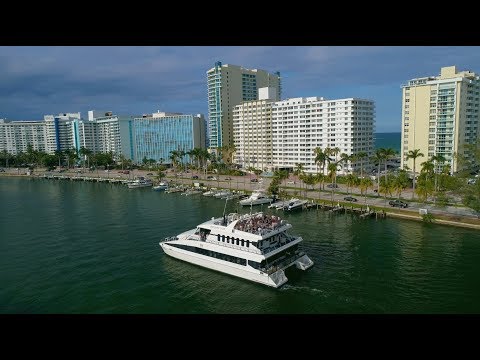 YouTube thumbnail for Biscayne Lady Yacht Cruise in Miami - Full Tour