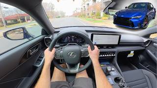 2026 Lexus IS350 F Sport: POV Drive, Walkaround and ASMR