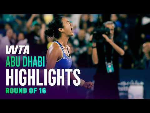 Round of 16 in Abu Dhabi featuring Eala, Kartal, Alexandrova and more | WTA Match Highlights