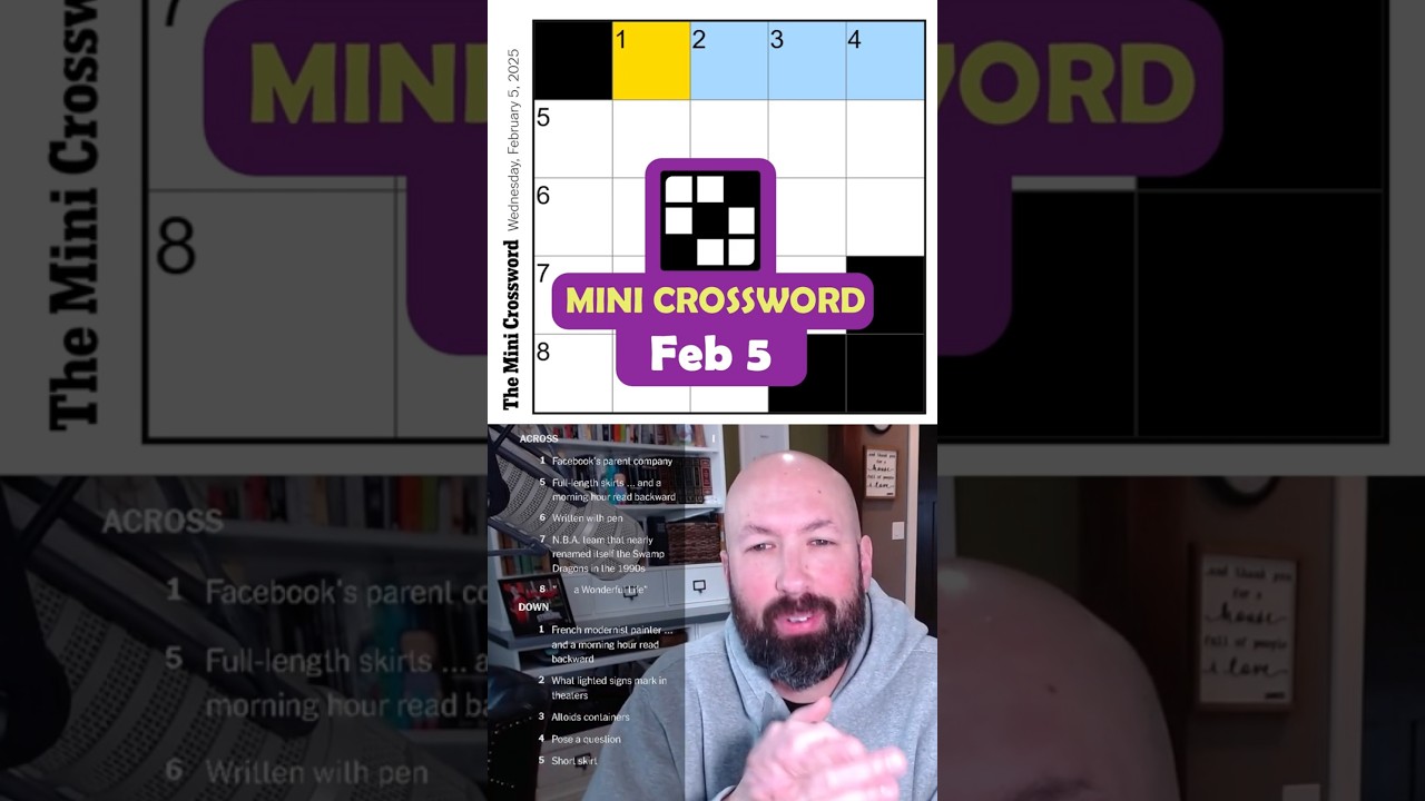 NYT Mini Crossword - Feb 5