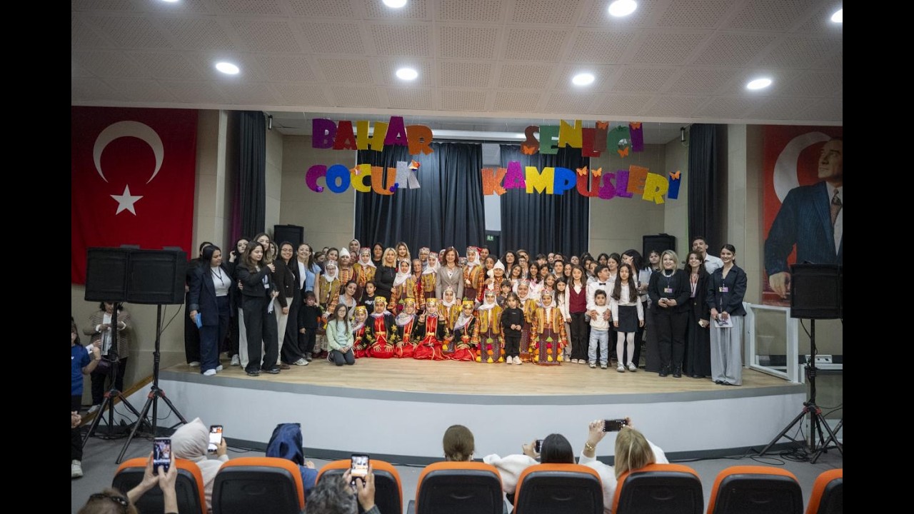 MERSİN BÜYÜKŞEHİR’İN ÇOCUK KAMPÜSLERİNDE BAHAR COŞKUSU YAŞANDI