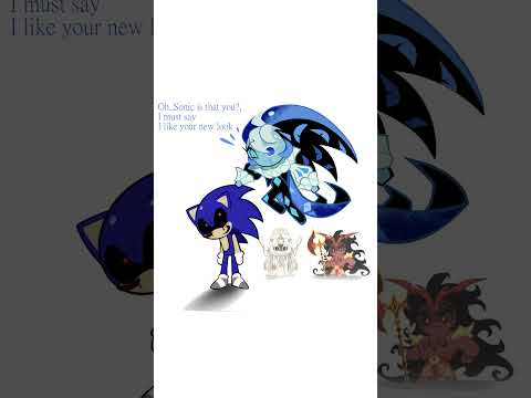 Shadow Milk Cookie MEETS Sonic.EXE... and regrets it.