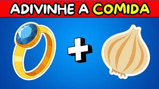 🌭 ADIVINHE A COMIDA PELOS EMOJIS 🍟- VOCÊ CONSEGUE SEM FICAR COM FOME? 🤤| EMOJI QUIZ