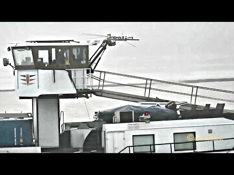 GMS SATURN DF8048 MMSI 211494500 Emden inland cargo ship merchant vessel Binnenschiff fog