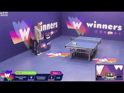Winners League 23.10.21 Palazhchenko Yuliia - Kardashova Anastasiia 14:30