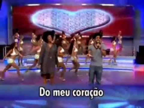 D'BLACK E NEGRA LI - 1 MINUTO (AO VIVO NO DOMINGÃO DO FAUSTÃO)