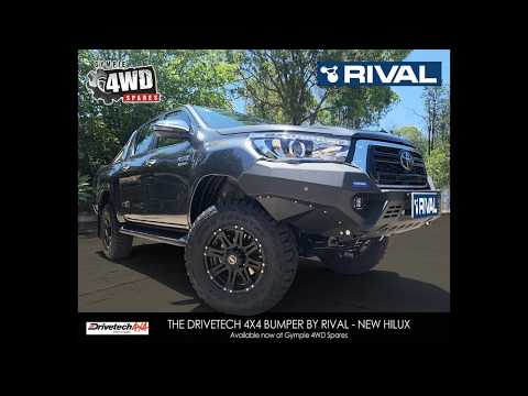Drivetech 4x4 RIVAL Bumper Bar for the new Toyota Hilux