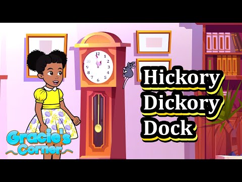 Hickory Dickory Dock | Gracie’s Corner | Nursery Rhymes + Kids Songs