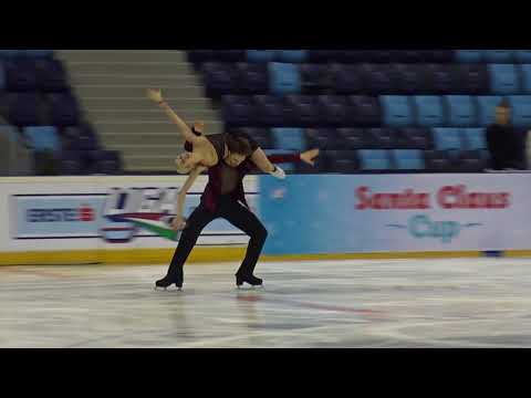 2017 Santa Claus Cup: Anna YANOVSKAYA-Ádám LUKÁCS(HUN)-ID SENIOR SHORT DANCE