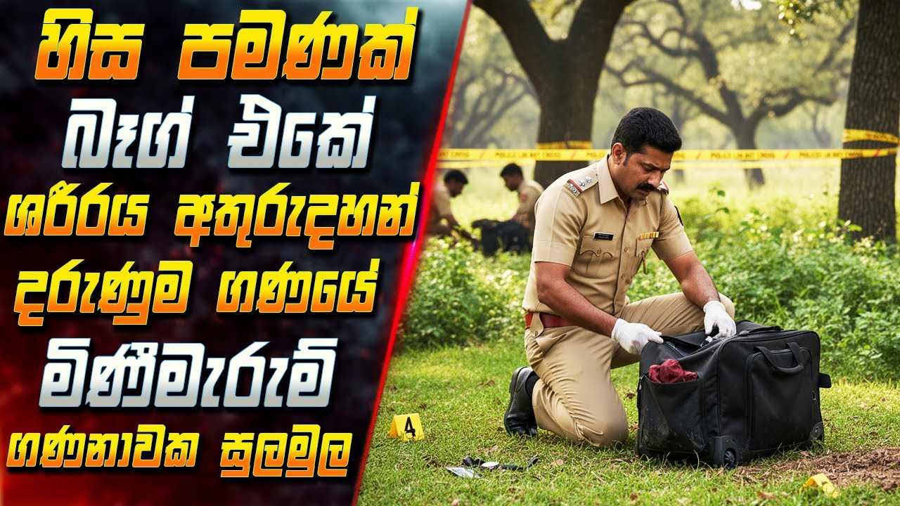 හිස පමණක් බෑග් එකේ, ශරීරය අතුරුදහන්. දරුණුම ගණයේ මිණී?