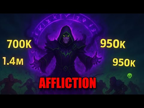 THE DOT GOD RETURNS 💀 | Affliction Warlock Melts Entire Lobby