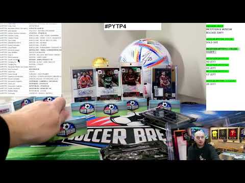 2024-25 Topps UEFA Club Competitions Museum Collection MH25 Soccer HAT TRICK 4 Box Case Break #PYTP4