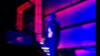 Ra the rugged man dry humps a female fan.