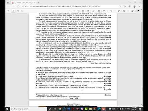 Pregatire simulare 2022 Bacalaureat- Rezolvare simulare 2021