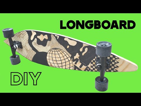 DIY Homemade longboard