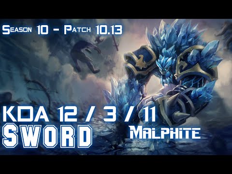 Sword MALPHITE vs WUKONG Top - Patch 10.13 KR Ranked