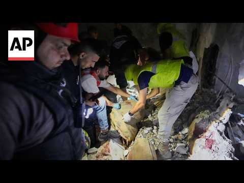 Israeli drone strikes an apartment building in Sidon port city in Lebanon
