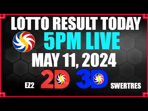 Lotto Result Today 5pm May 11, 2024 Lotto Results Today Live Draw