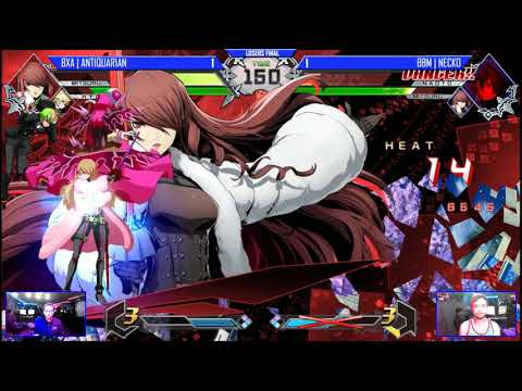 FGC AL #26 - BxA | Antiquarian vs BBM | Necko - Losers Final - BlazBlue: Cross Tag Battle