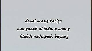 Download lagu Denai urang katigo | Nabilla Yuza (lirik lagu) mp3