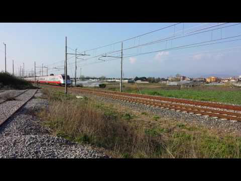 Frecciargento  in corsa in Linea