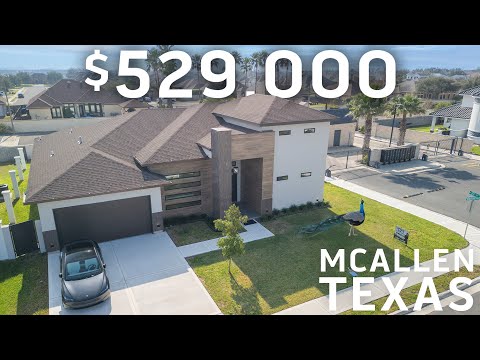 NEW COMTEMPORARY MODERN LUXURY HOME | $529,000 | MCALLEN TX