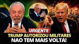 URGENTE: TRUMP AUTORIZOU MILITARES! EXPLODIU AGORA