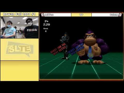 Rowan Fall 2021 #1 P+: Miffee  (DK, Bowser) Vs. Gclem (ZSS, Falcon, Fox) - WF