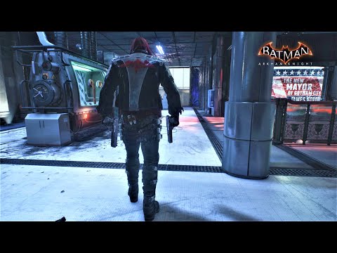 Batman Arkham Knight - Red hood AR Challenges | PC Gameplay