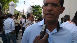 preview picture of video 'prefeito de Coração de Maria fala sobre Vereador Liliu em Missa'