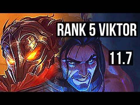 VIKTOR vs SYLAS (MID) | Rank 5 Viktor, Legendary, 16/6/15 | BR Challenger | v11.7